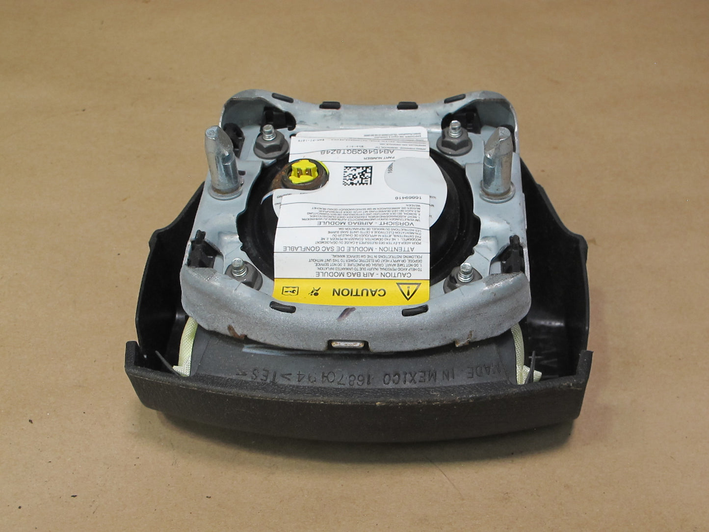 03-07 HUMMER H2 FRONT LEFT DRIVER SIDE STEERING WHEEL SRS AIRBAG OEM