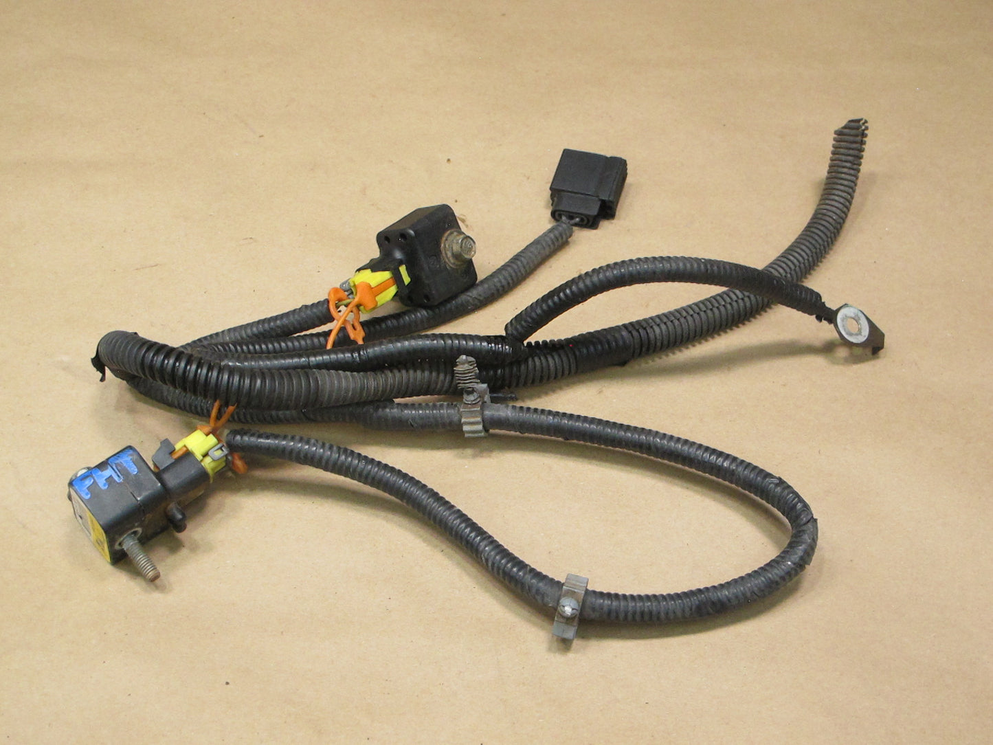 03-07 HUMMER H2 SAFETY CRASH IMPACT SRS AIRBAG SENSOR 2PCS OEM