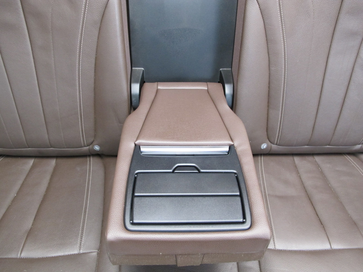 14-18 BMW F15 X5 Rear Second 2ND ROW Leather Seat w Headrest Mocha OEM