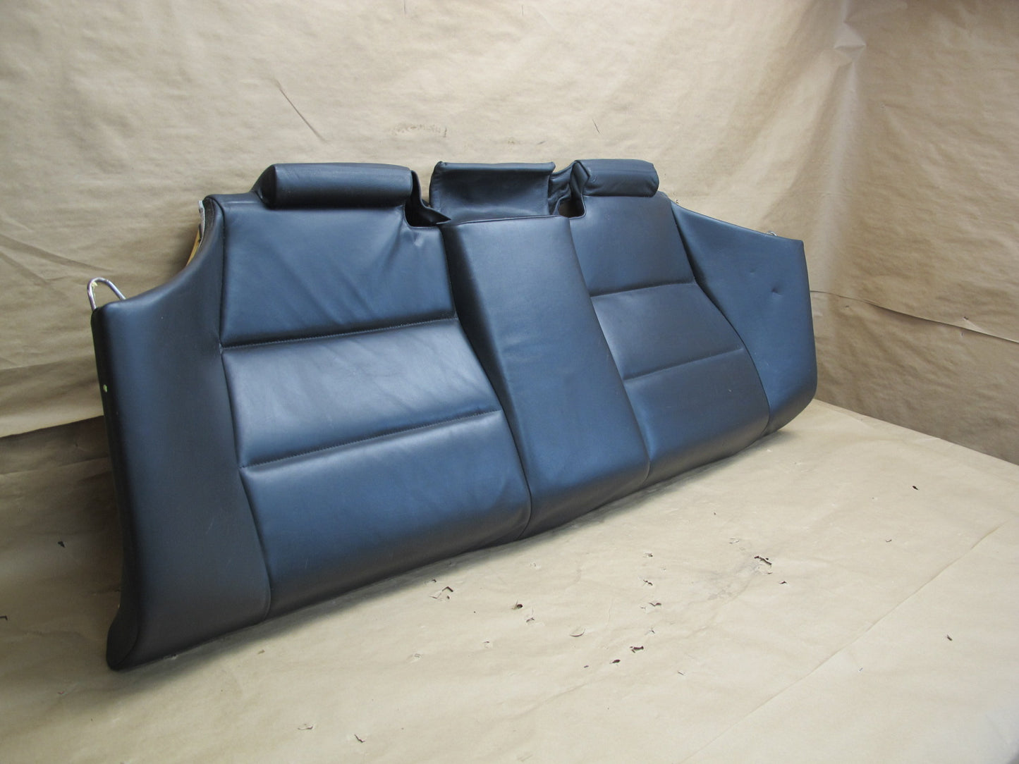 01-06 BMW E46 M3 Coupe Rear Leather Nappa Sport Seat Lower Cushion OEM