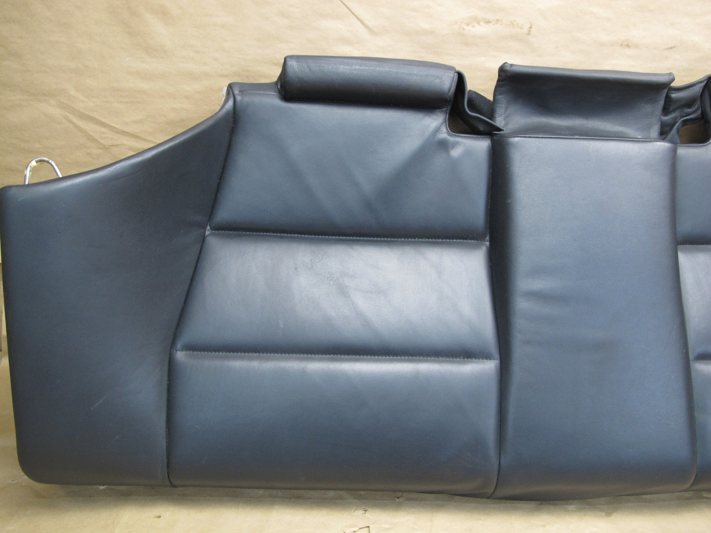 01-06 BMW E46 M3 Coupe Rear Leather Nappa Sport Seat Lower Cushion OEM