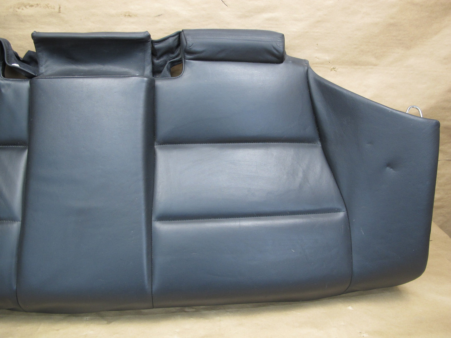 01-06 BMW E46 M3 Coupe Rear Leather Nappa Sport Seat Lower Cushion OEM