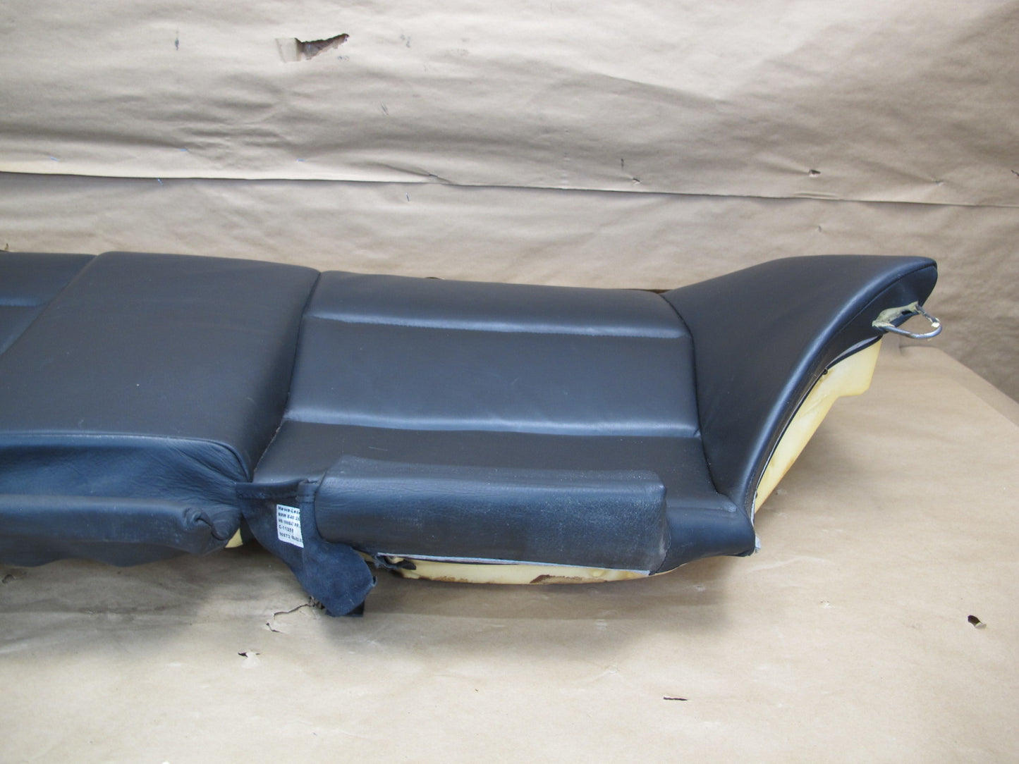 01-06 BMW E46 M3 Coupe Rear Leather Nappa Sport Seat Lower Cushion OEM