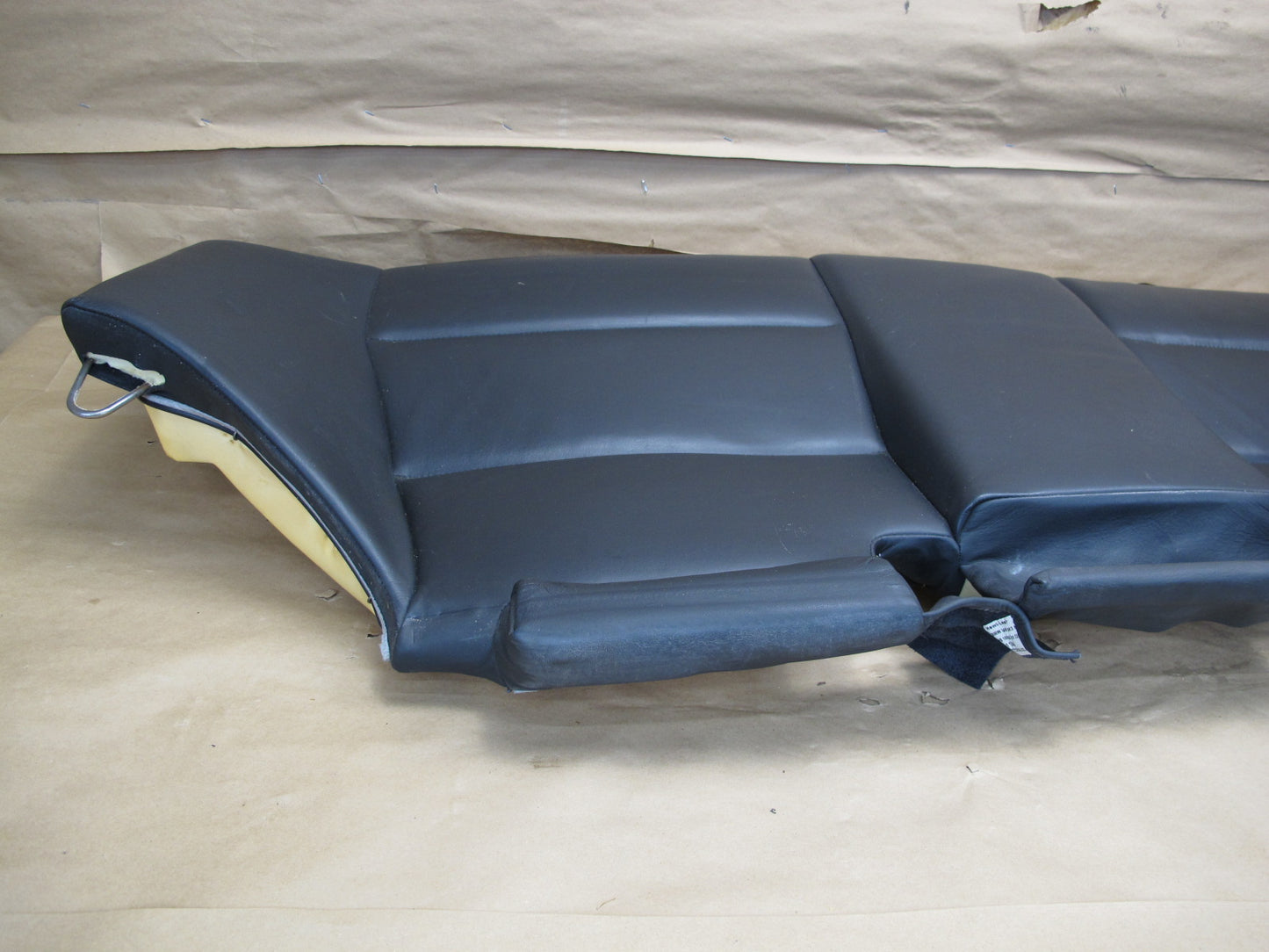 01-06 BMW E46 M3 Coupe Rear Leather Nappa Sport Seat Lower Cushion OEM