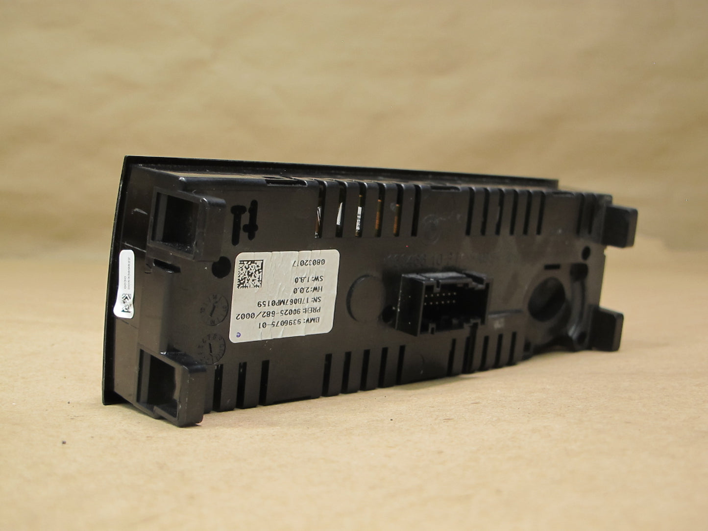 16-18 BMW F15 F16 X5 X6 Rear AC Heater Climate Control Panel 9396075 OEM