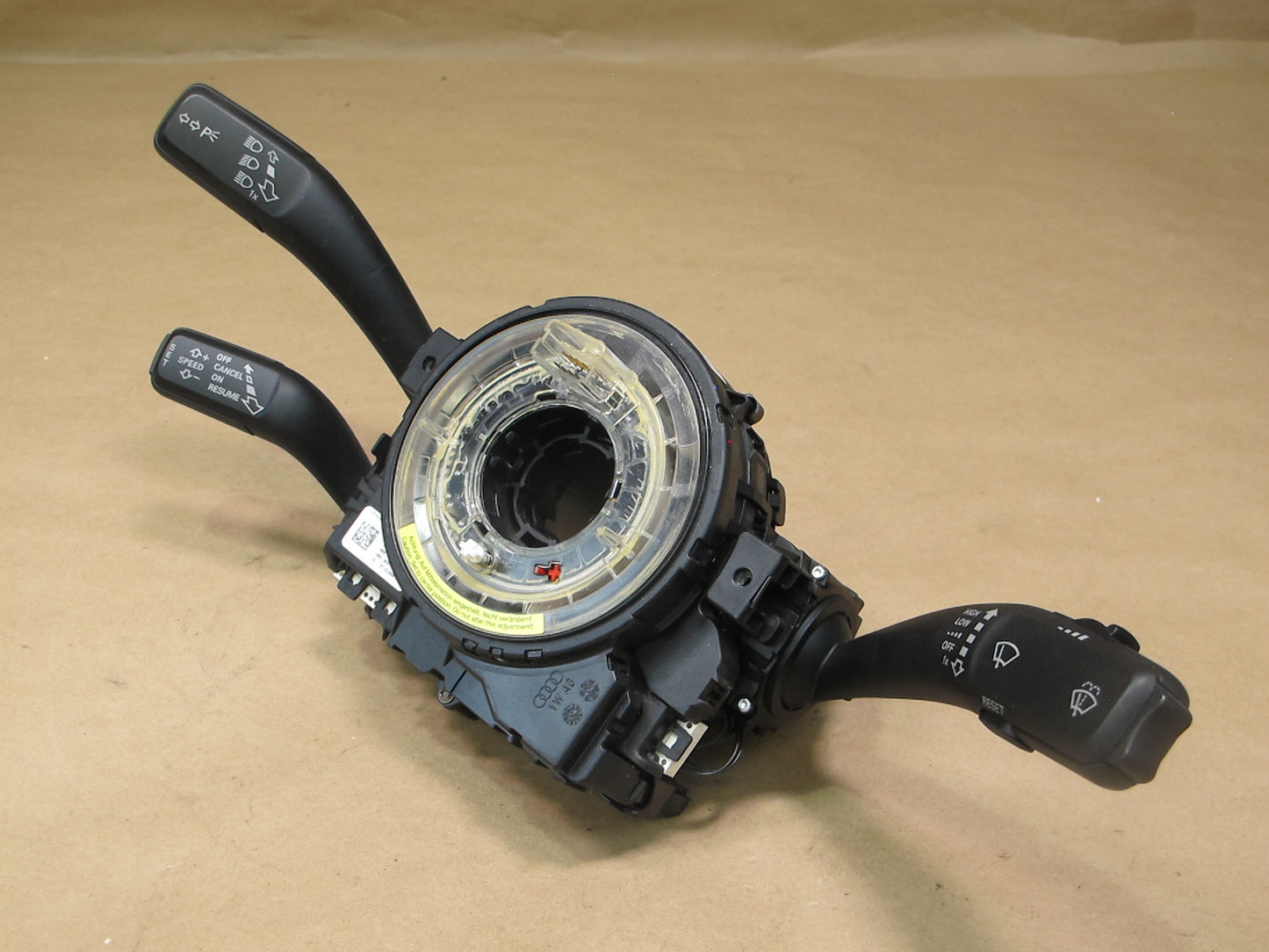08-12 AUDI A4 S4 A5 S5 STEERING COLUMN MULTI SWITCH CLOCK SPRING OEM