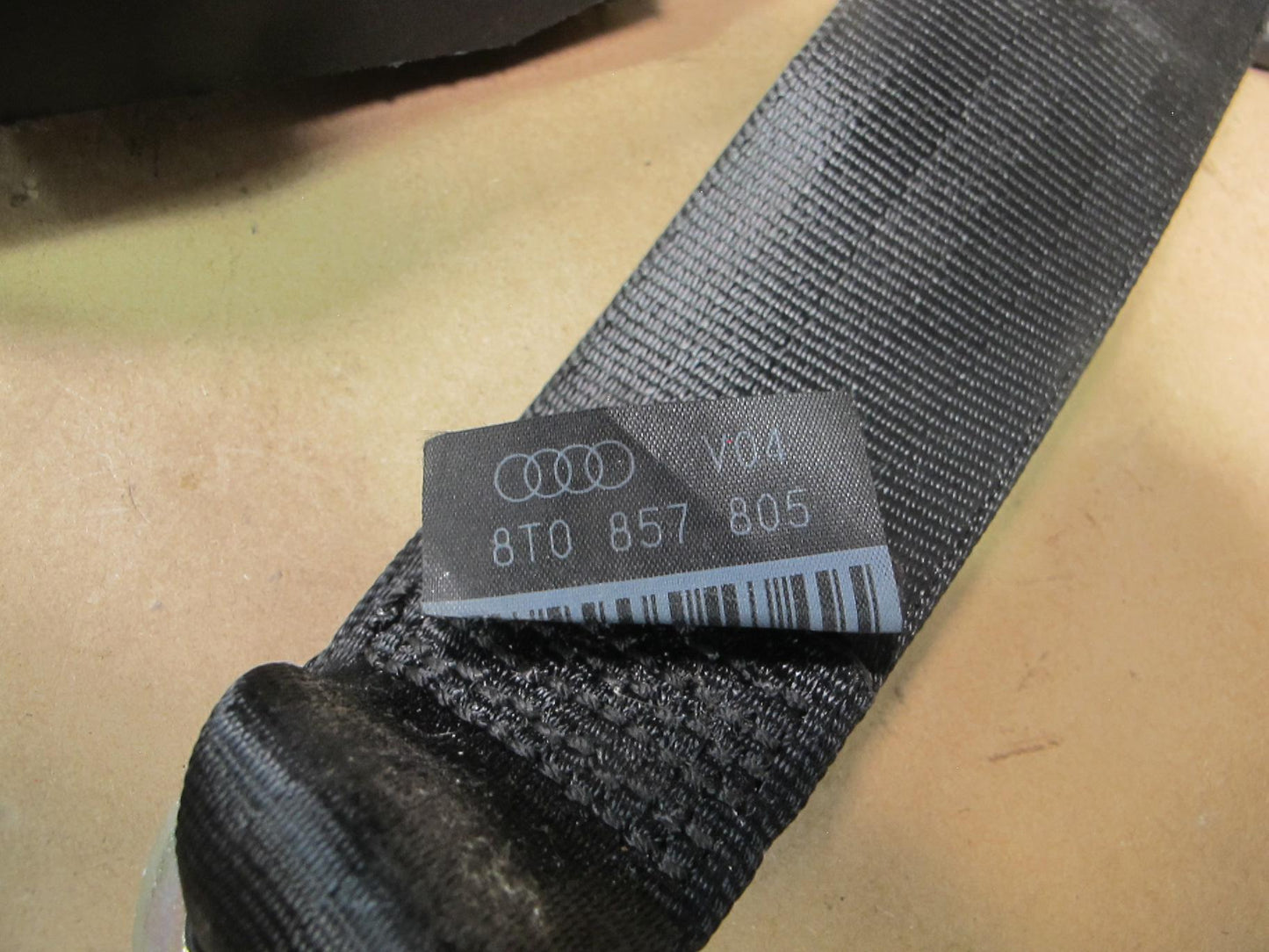 08-17 AUDI A5 S5 REAR LEFT DRIVER SIDE SEATBELT RETRACTOR OEM