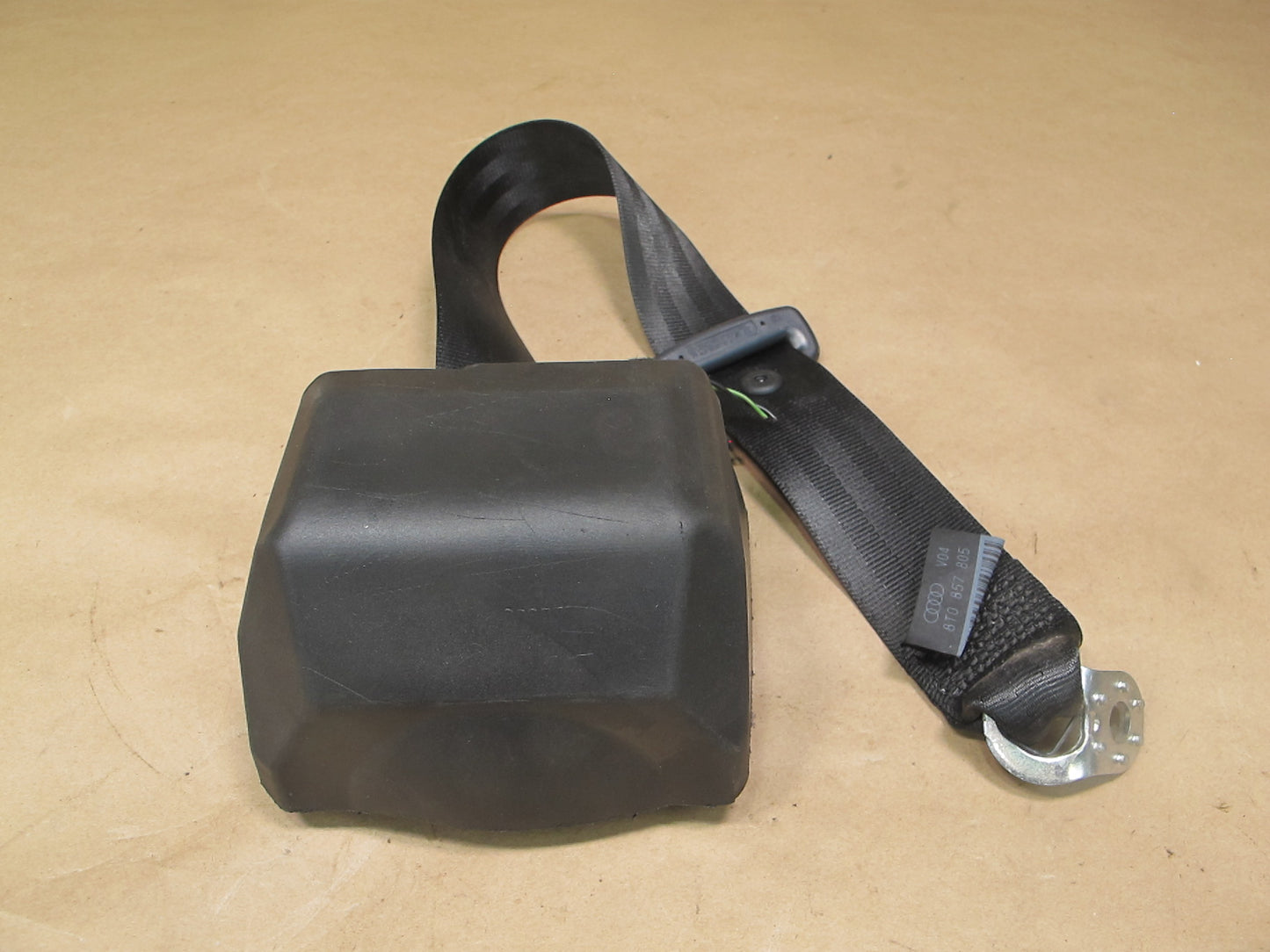 08-17 AUDI A5 S5 REAR LEFT DRIVER SIDE SEATBELT RETRACTOR OEM