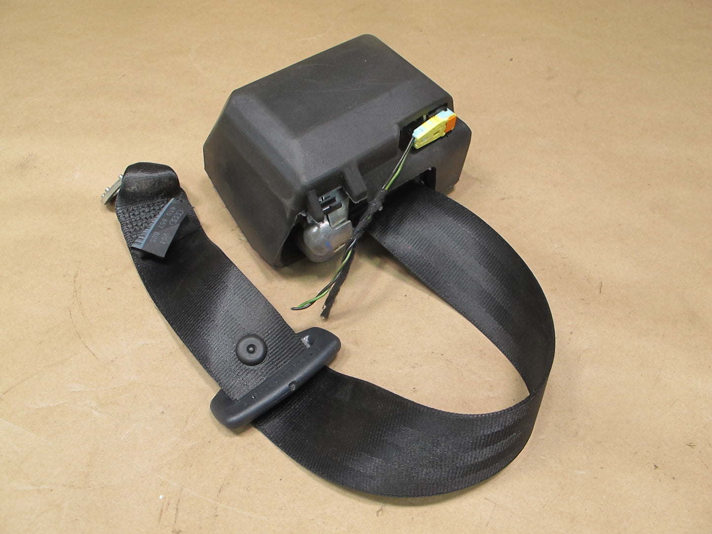 08-17 AUDI A5 S5 REAR LEFT DRIVER SIDE SEATBELT RETRACTOR OEM