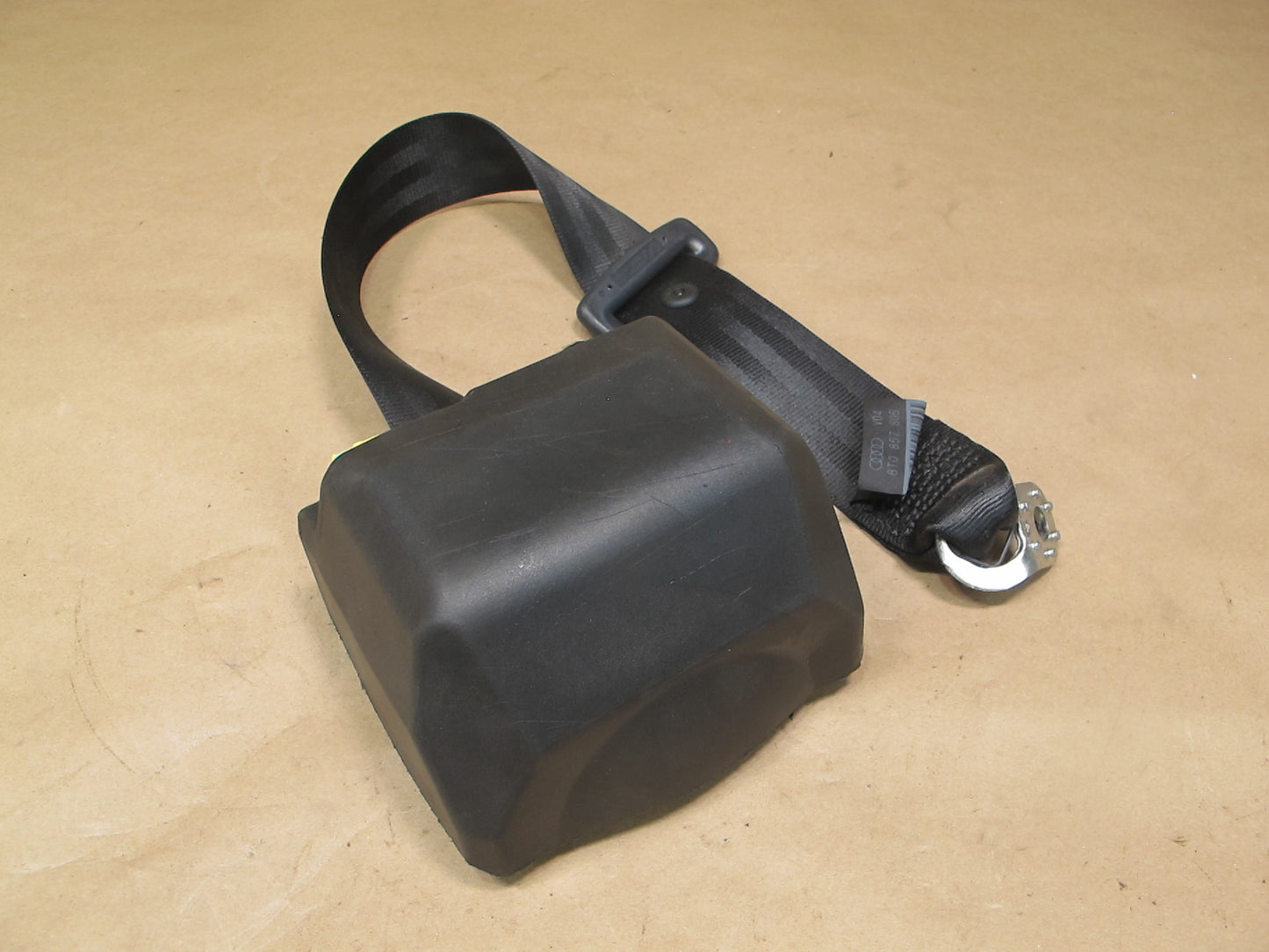08-17 AUDI A5 S5 REAR LEFT DRIVER SIDE SEATBELT RETRACTOR OEM