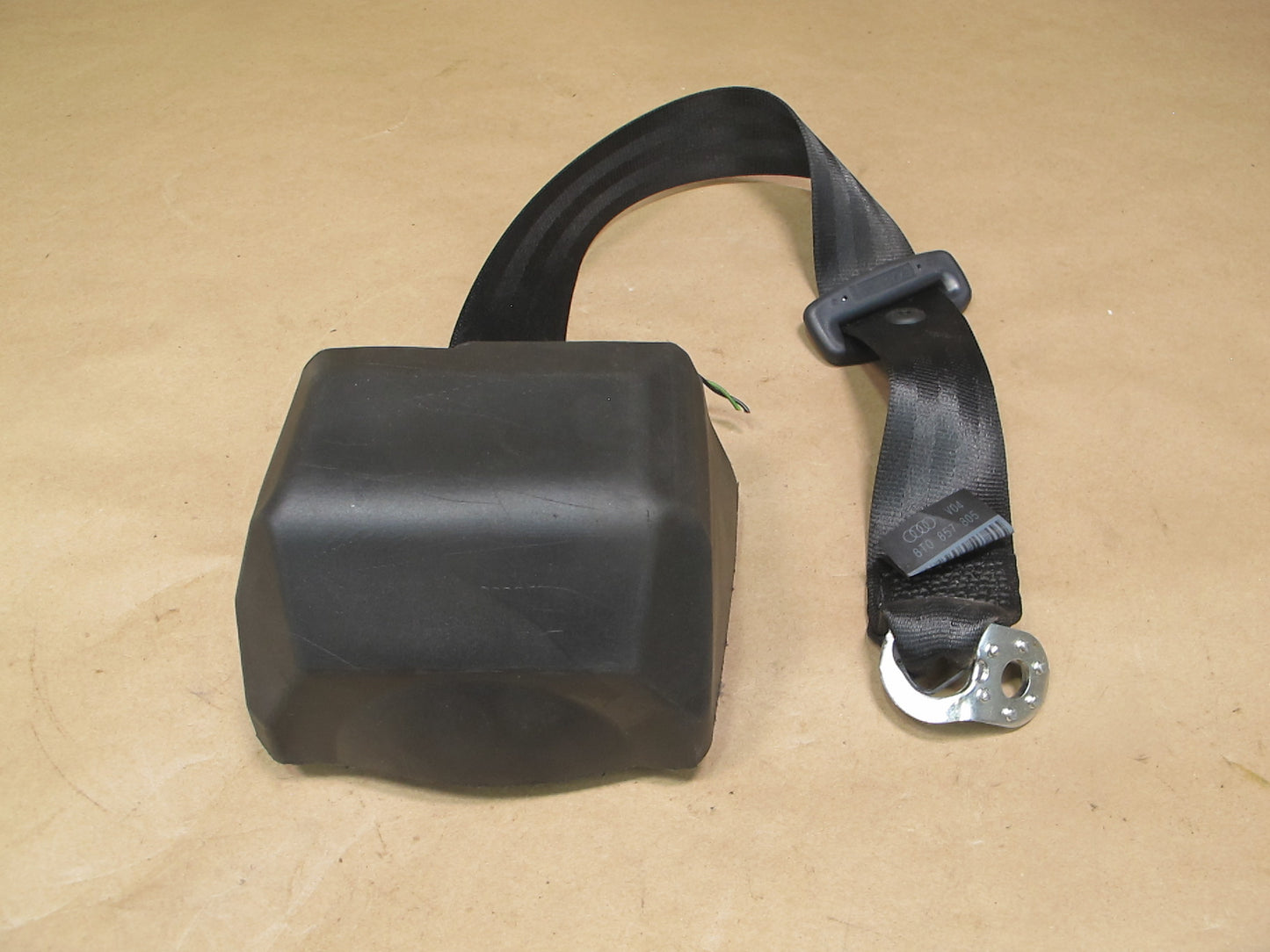 08-17 AUDI A5 S5 REAR LEFT DRIVER SIDE SEATBELT RETRACTOR OEM