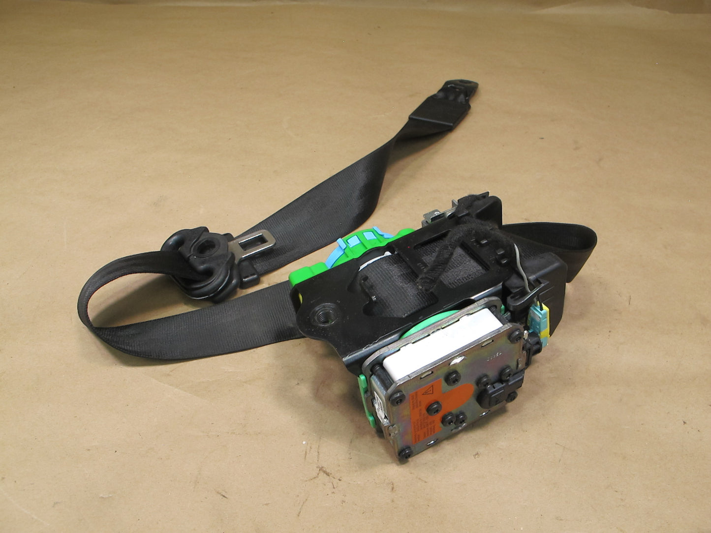 08-17 AUDI A5 S5 FRONT RIGHT PASSENGER SIDE SEATBELT RETRACTOR OEM