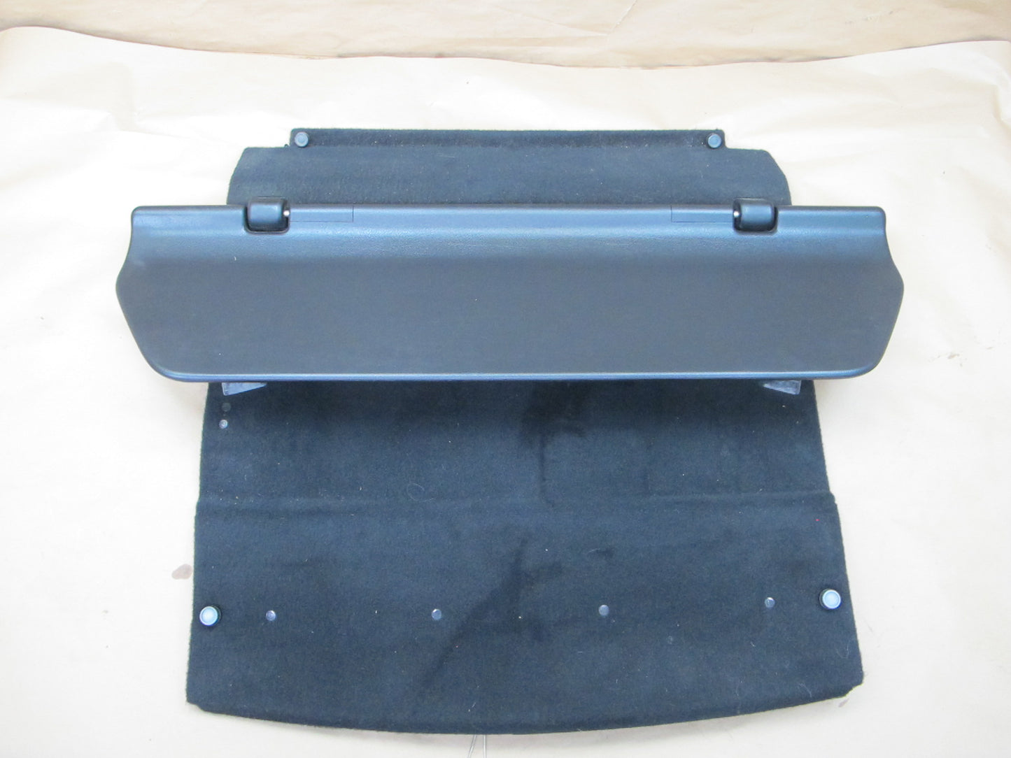 88-91 Mazda RX7 Convertible Rear Trunk Cargo Cover Wind Deflector OEM