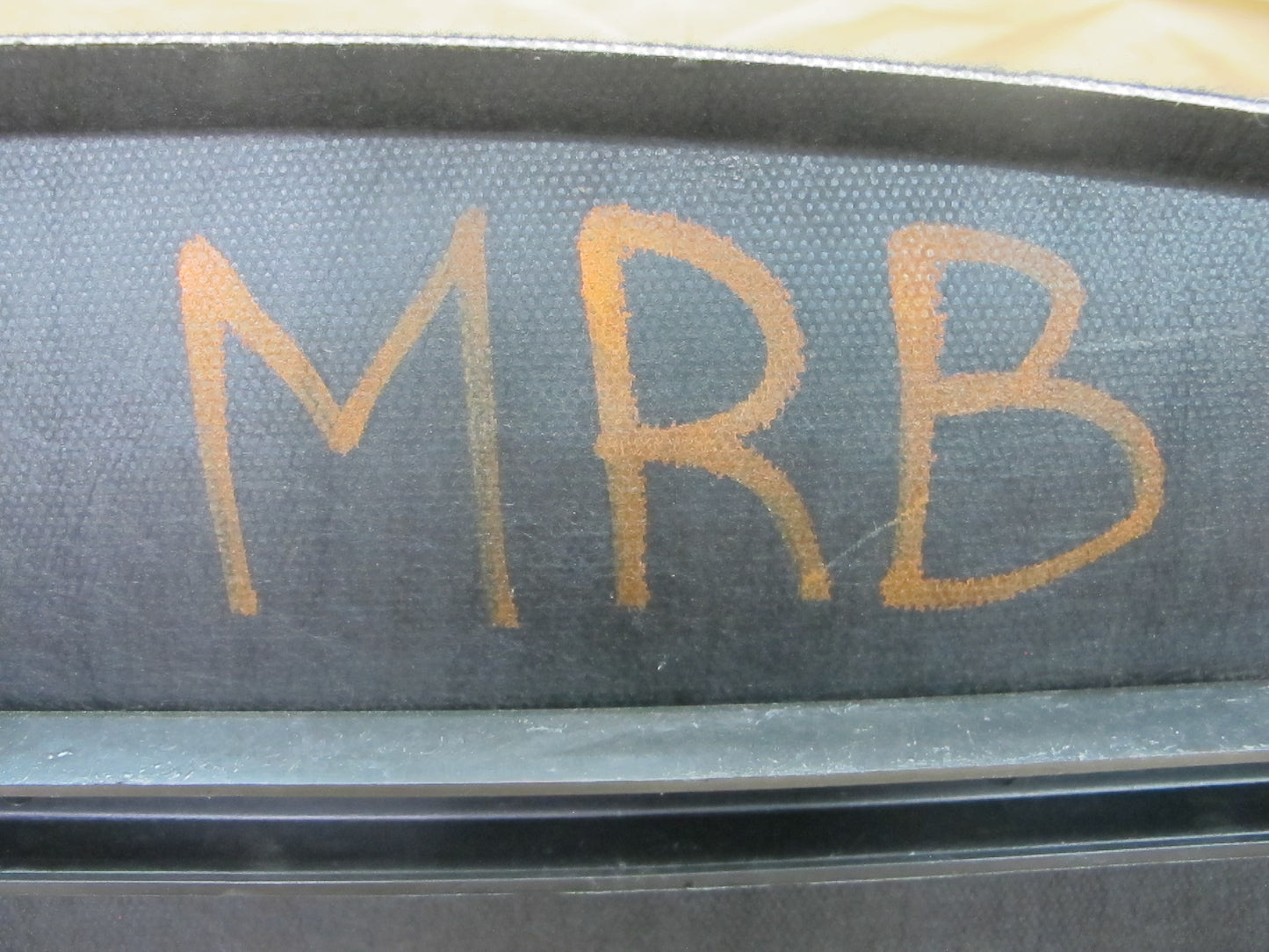 88-91 Mazda RX7 Convertible Rear Trunk Cargo Cover Wind Deflector OEM