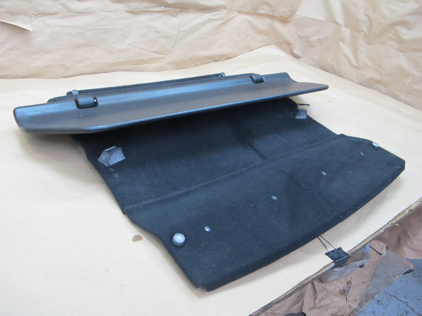 88-91 Mazda RX7 Convertible Rear Trunk Cargo Cover Wind Deflector OEM