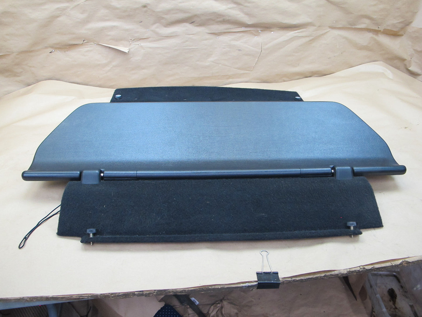 88-91 Mazda RX7 Convertible Rear Trunk Cargo Cover Wind Deflector OEM