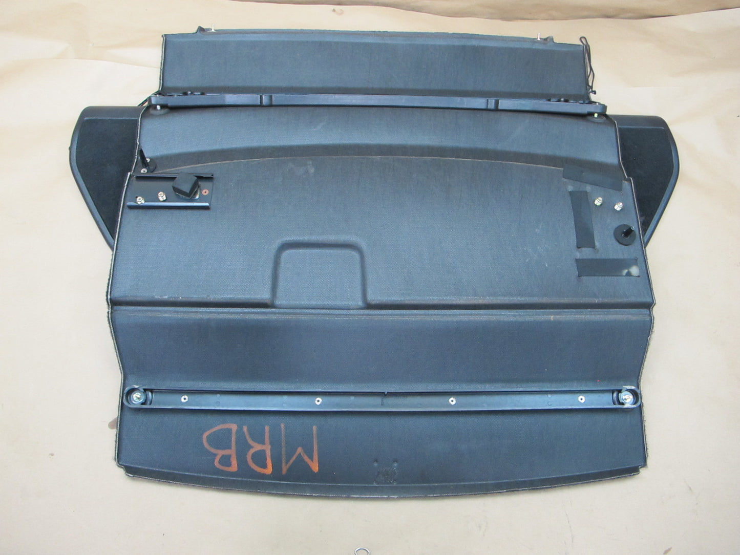 88-91 Mazda RX7 Convertible Rear Trunk Cargo Cover Wind Deflector OEM