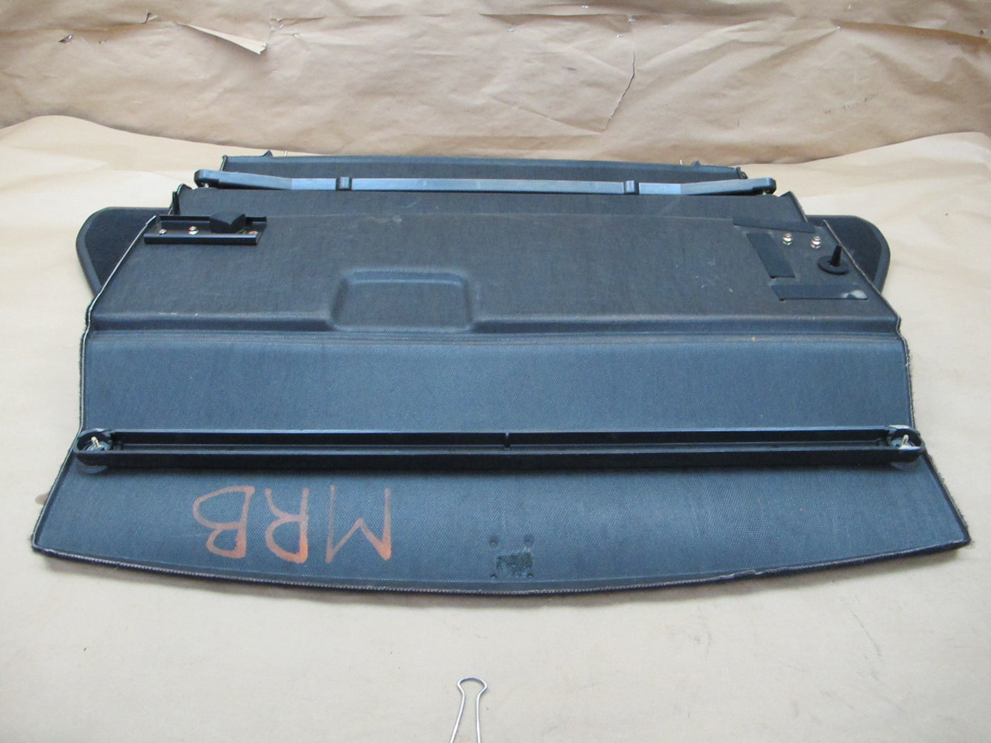 88-91 Mazda RX7 Convertible Rear Trunk Cargo Cover Wind Deflector OEM