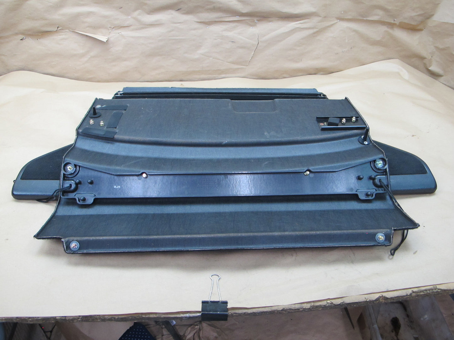 88-91 Mazda RX7 Convertible Rear Trunk Cargo Cover Wind Deflector OEM