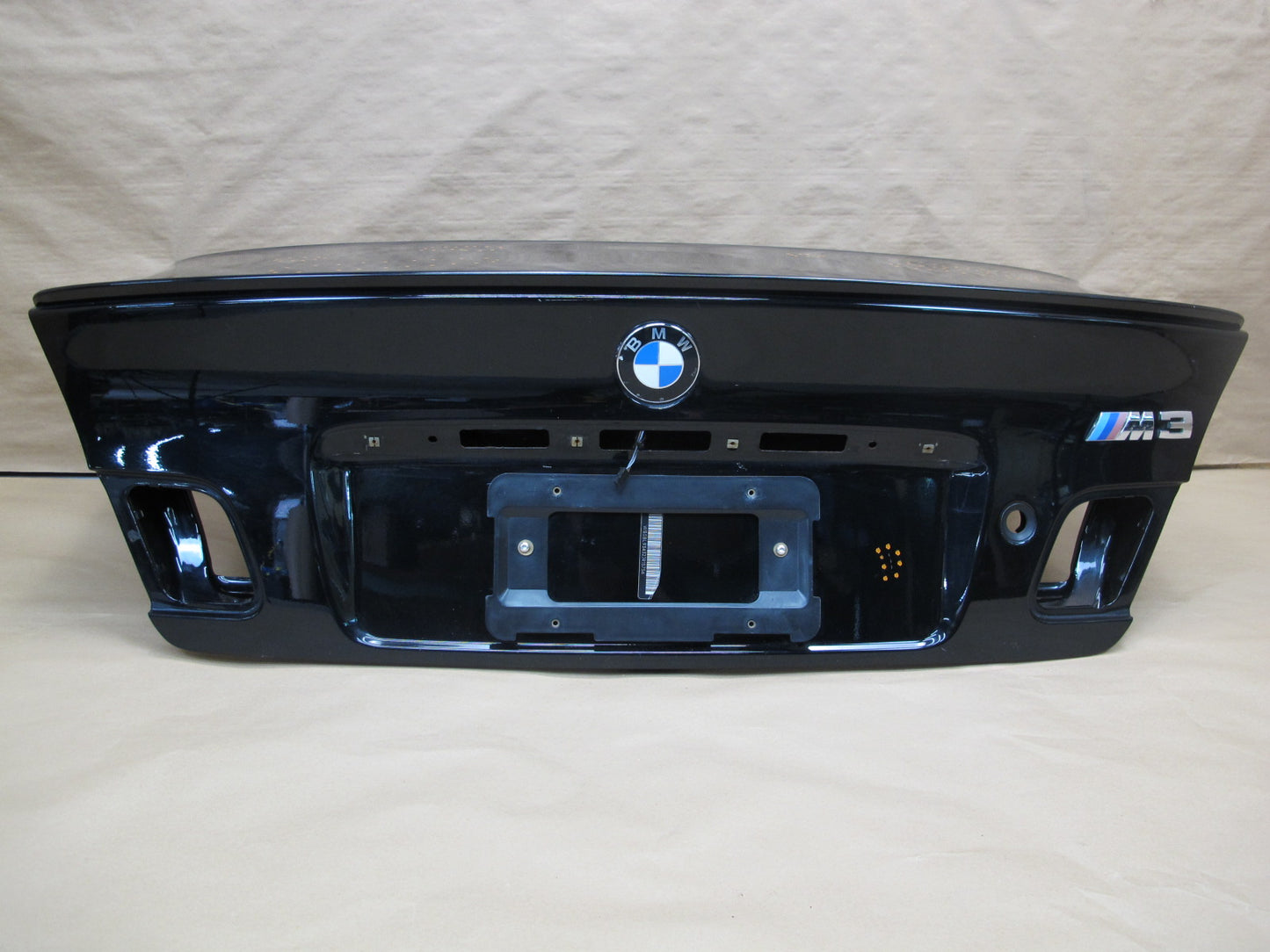 01-03 BMW E46 3-SERIES Coupe Rear Trunk Deck Lid Shell Panel w Spoiler LIP OEM