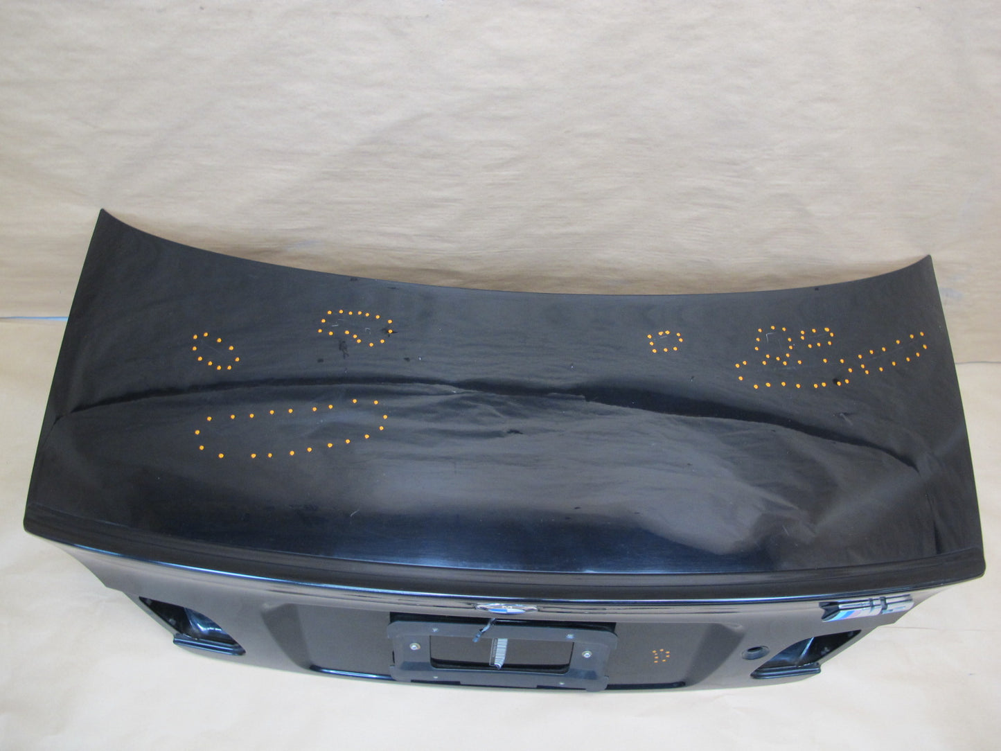 01-03 BMW E46 3-SERIES Coupe Rear Trunk Deck Lid Shell Panel w Spoiler LIP OEM