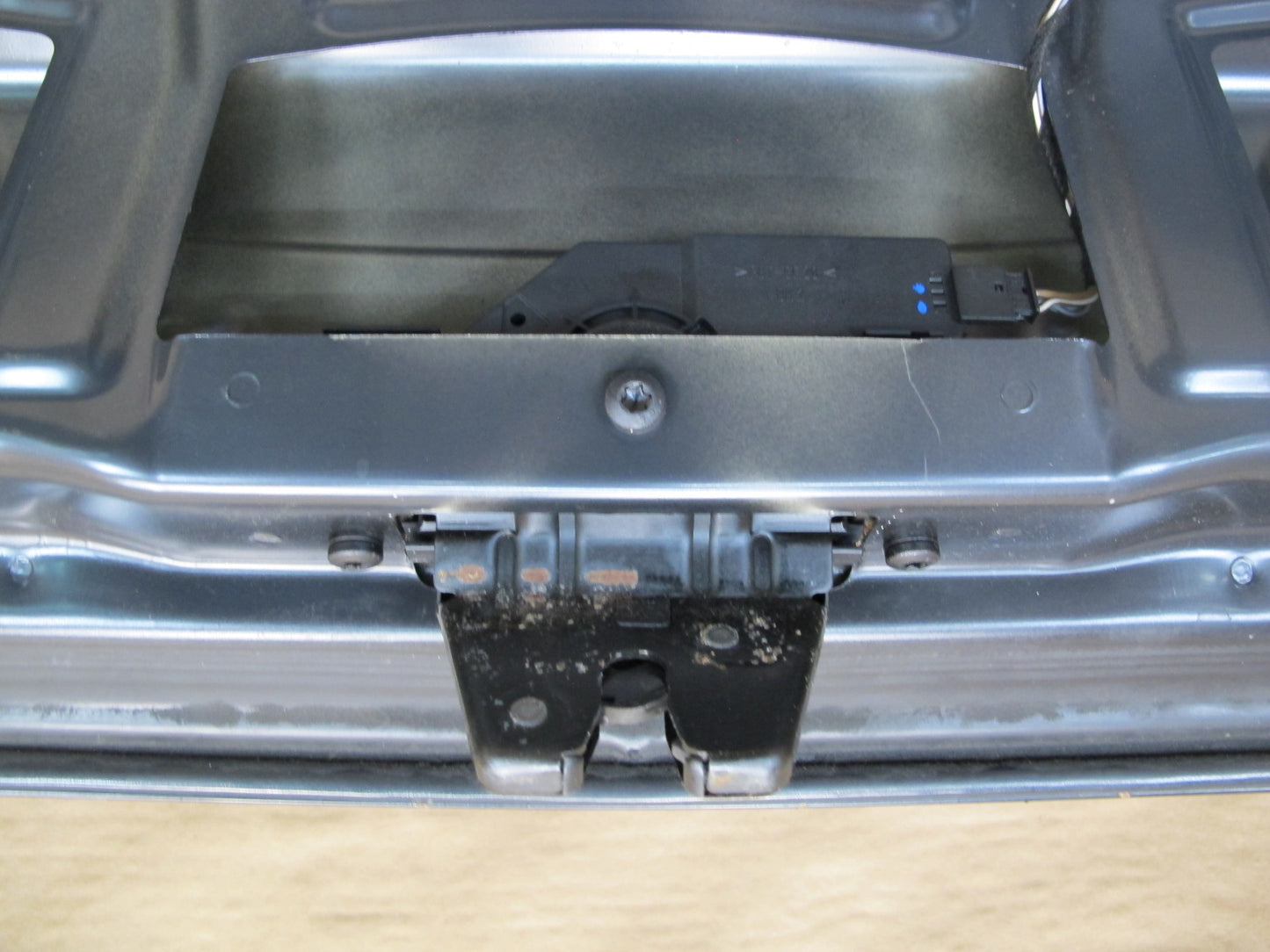 01-03 BMW E46 3-SERIES Coupe Rear Trunk Deck Lid Shell Panel w Spoiler LIP OEM