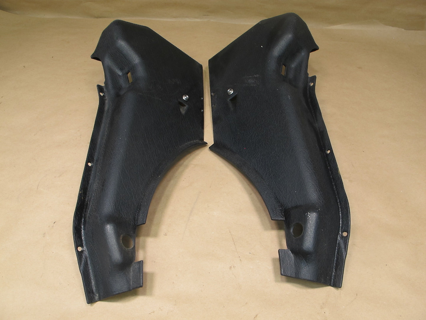 88-93 VW Golf MK1 Cabriolet Set of 2 Rear Quarter Interior Trim Panel OEM