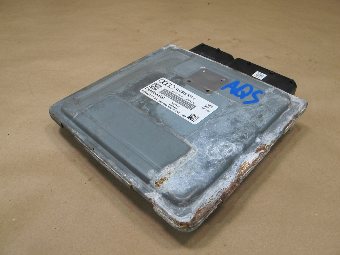 2012 Audi 4L Q7 3.0L Engine Motor Control Module Unit ECU 4L0910551J OEM