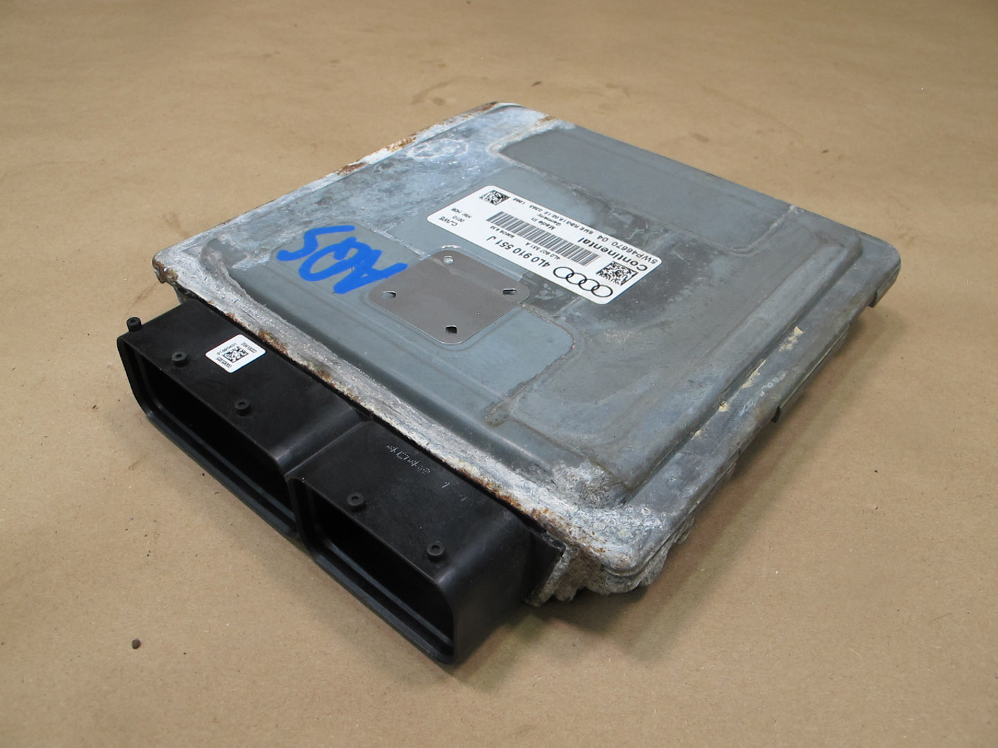 2012 Audi 4L Q7 3.0L Engine Motor Control Module Unit ECU 4L0910551J OEM