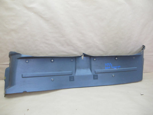 89-91 Mazda RX7 Convertible Trunk Rear Trim Panel Cover OEM