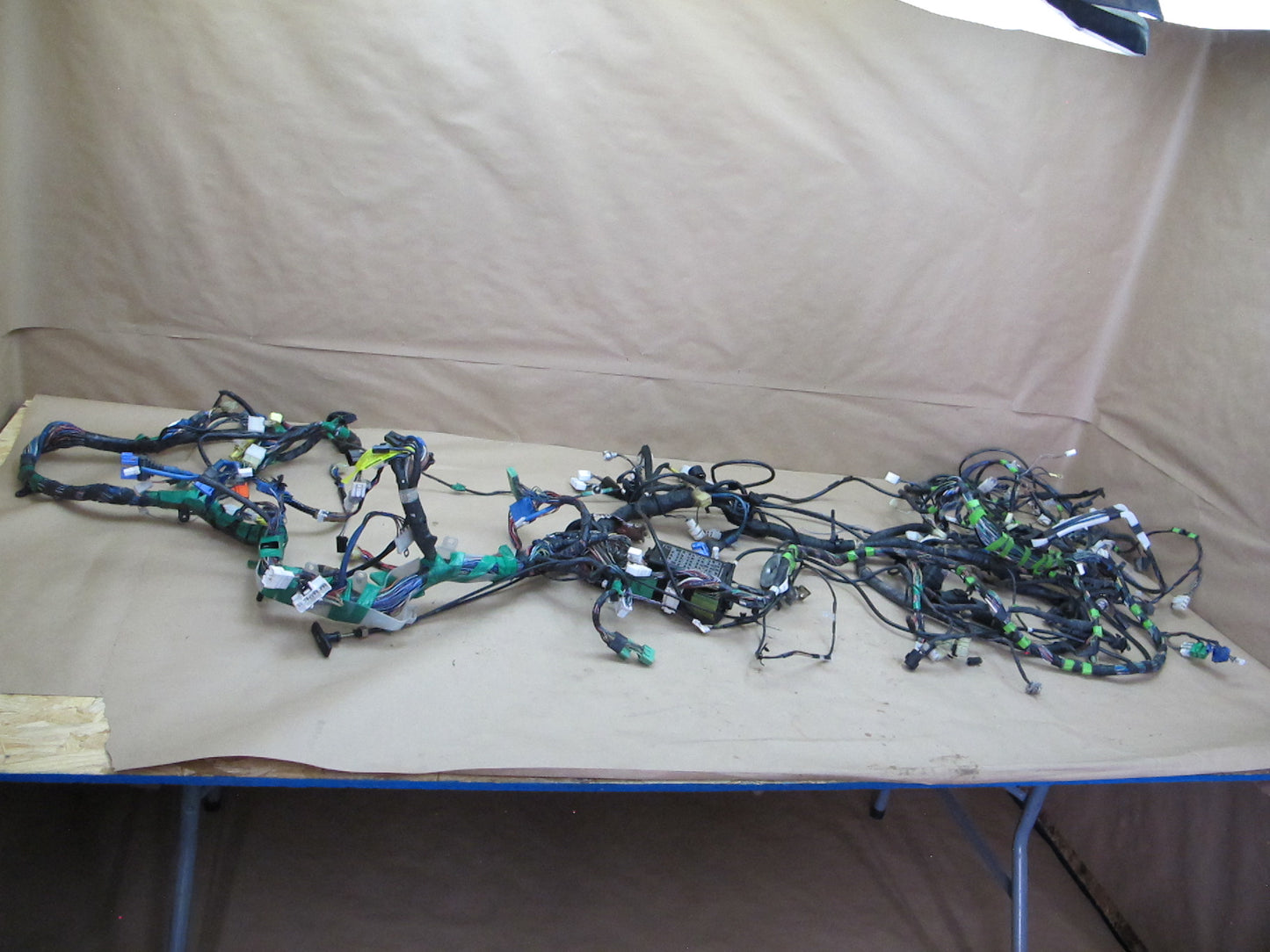 1991 Mazda RX7 Convertible NA A/T Engine Bay Body Wire Harness w Fuse Box OEM