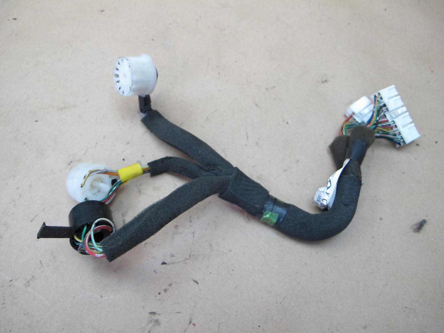 1991 Mazda RX7 Convertible NA A/T Engine Bay Body Wire Harness w Fuse Box OEM