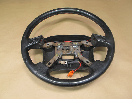 90-91 Mazda RX7 Leather Steering Black OEM
