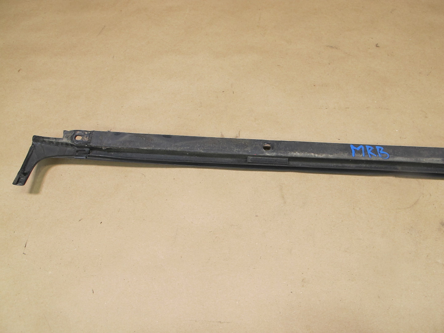 86-91 Mazda RX7 Set of 2 Front Windshield Pillar Trim Moldiing Cover OEM