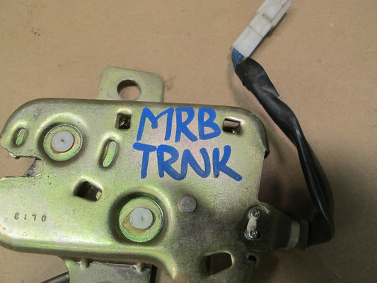 88-91 Mazda RX7 Convertible Rear Trunk Lock Latch Actuator OEM