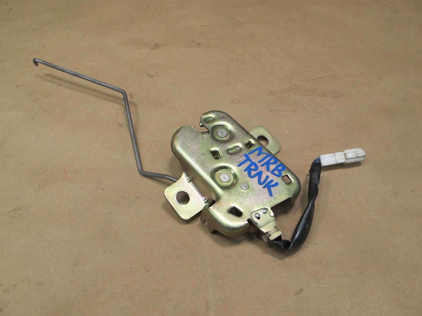 88-91 Mazda RX7 Convertible Rear Trunk Lock Latch Actuator OEM