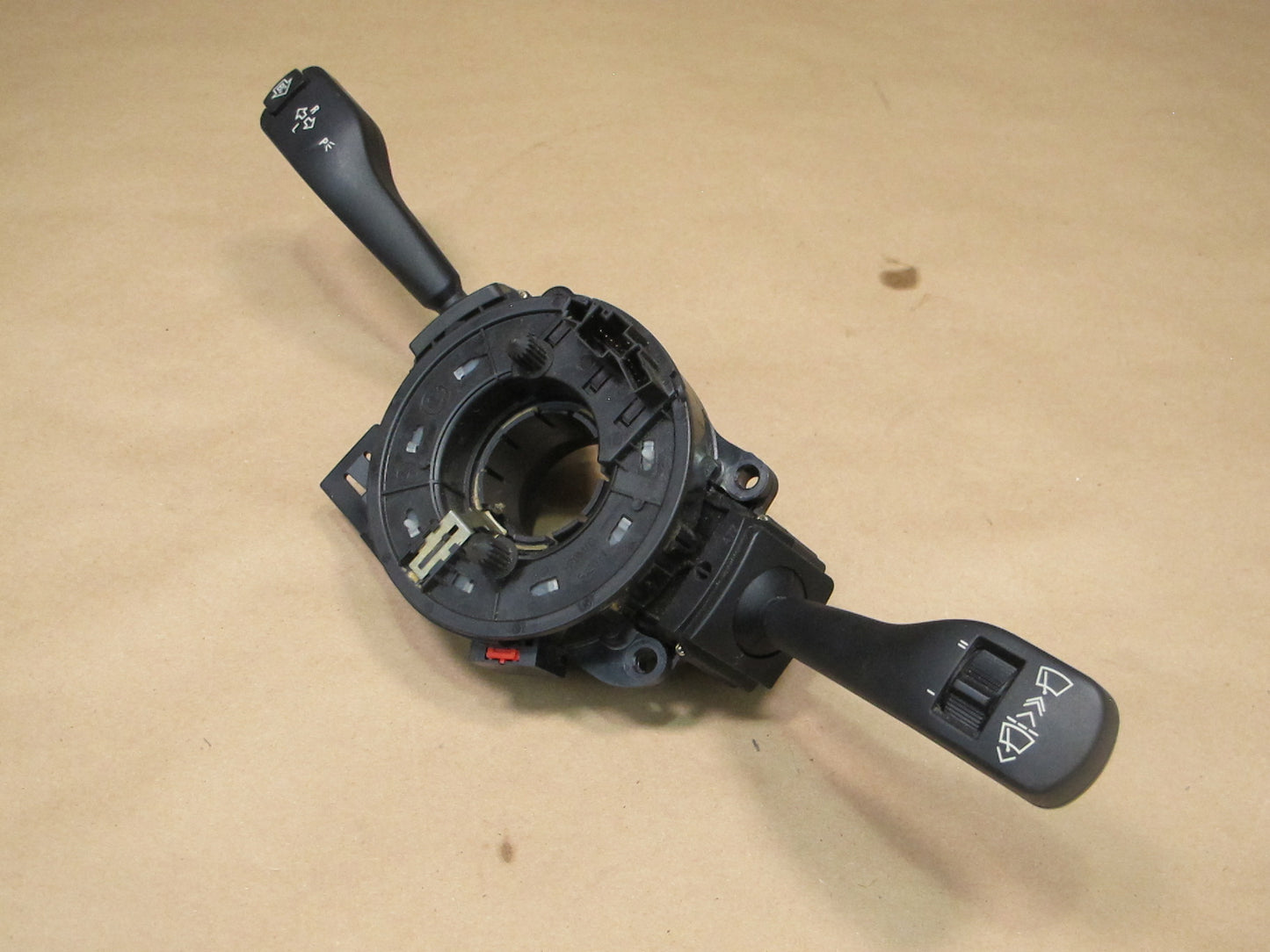 01-06 BMW E46 CONVERTIBLE STEERING COLUMN MULTI SWITCH CLOCK SPRING 8376443 OEM
