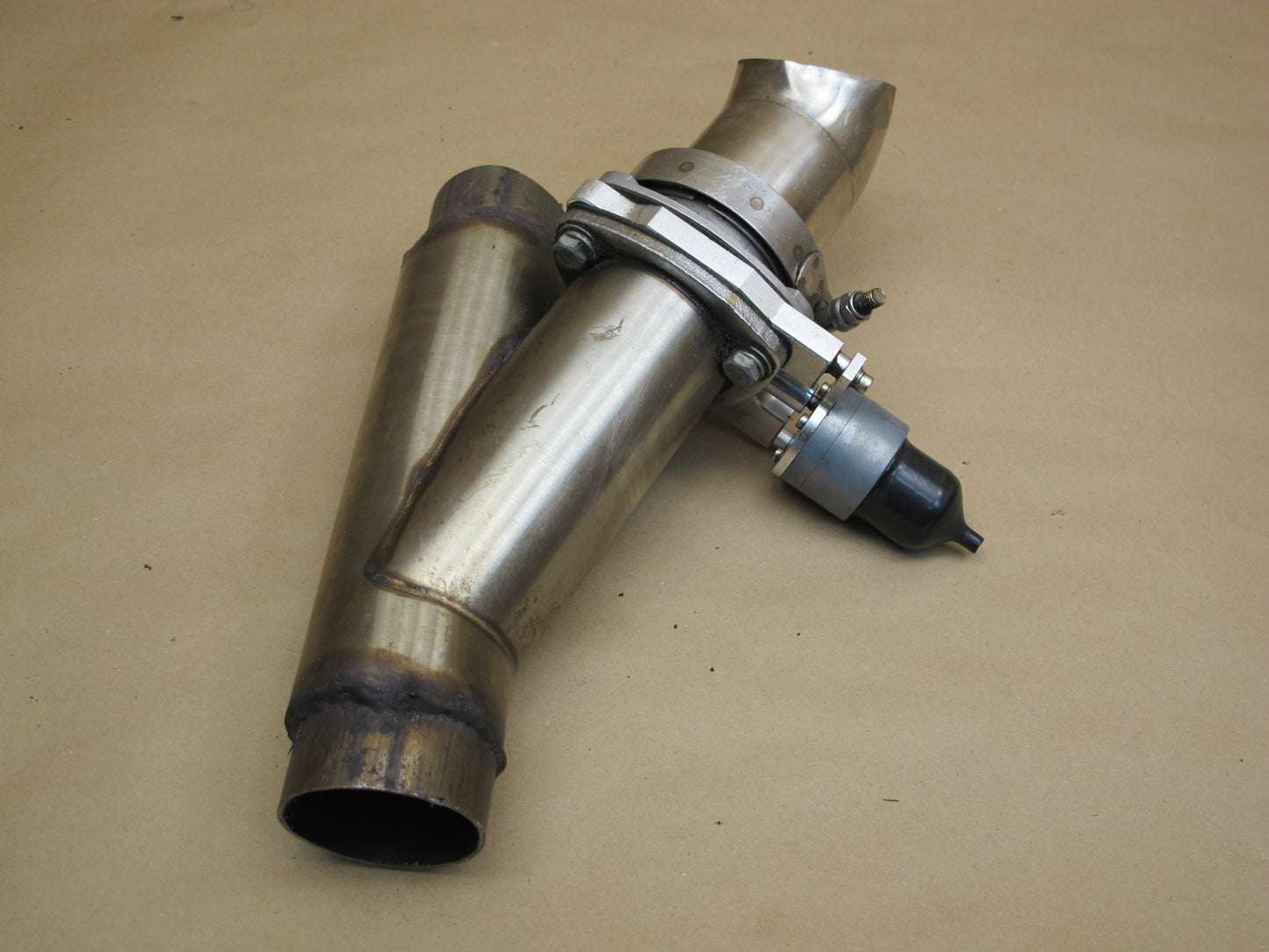Electric 3" Exhaust Splitter KIT Assembly Aftermarket