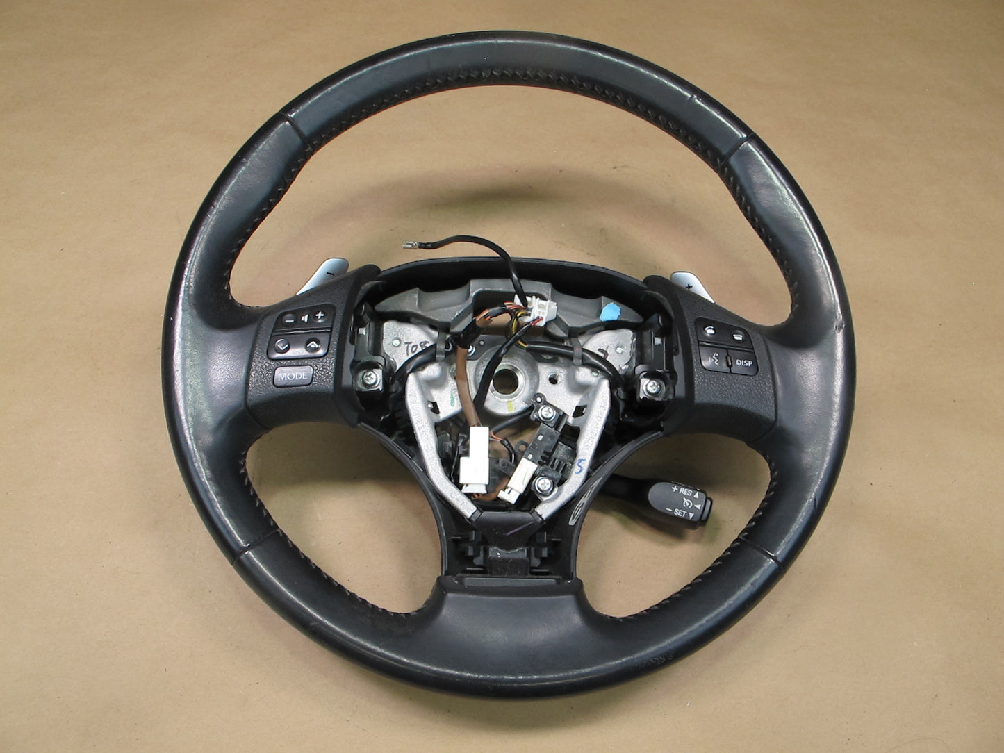 06-12 Lexus IS250 IS350 Leather Steering w Controls & Paddles OEM