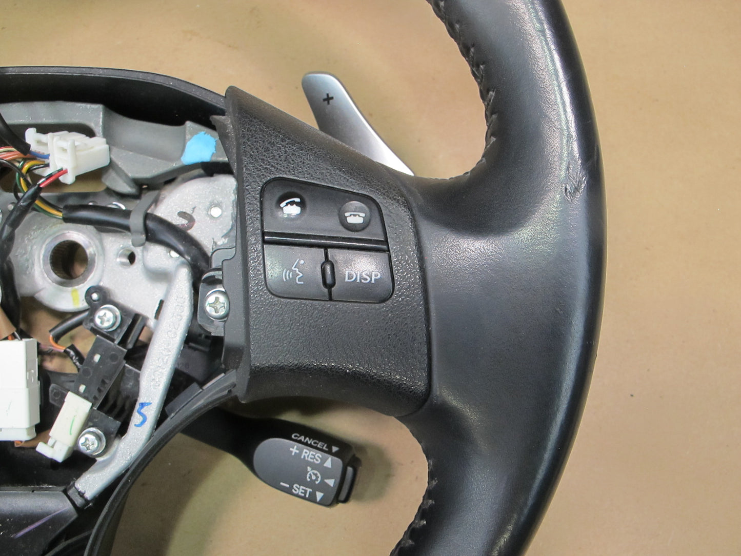 06-12 Lexus IS250 IS350 Leather Steering w Controls & Paddles OEM