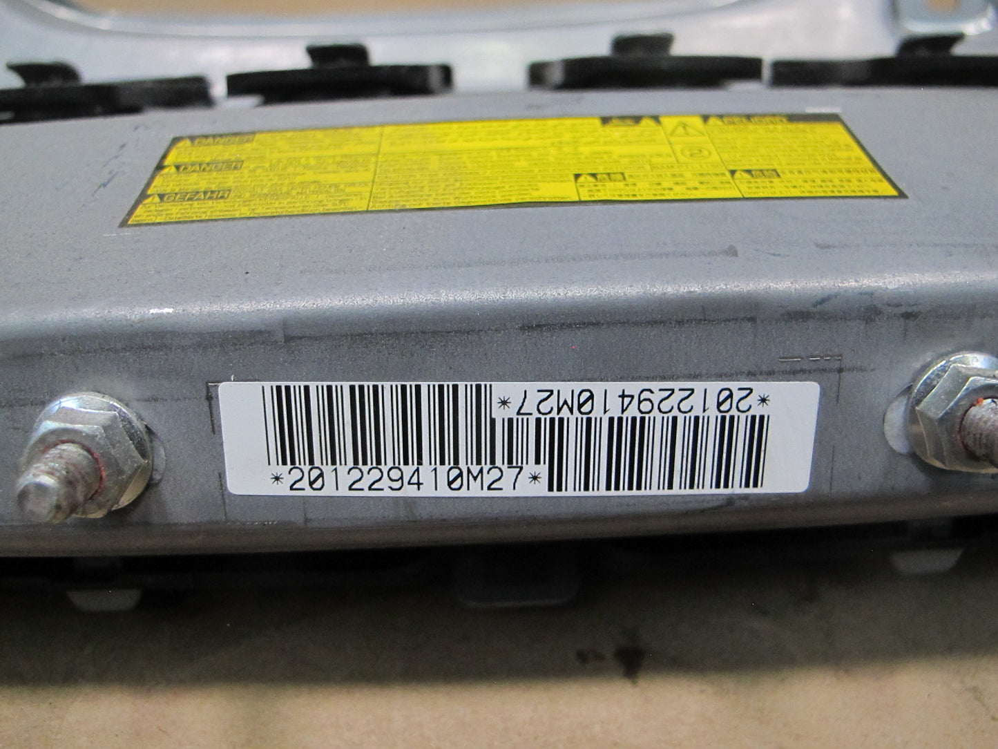 10-15 LEXUS IS250 IS350 CONVERTIBLE FRONT LEFT DRIVER SIDE UNDER DASH KNEE SRS AIRBAG OEM