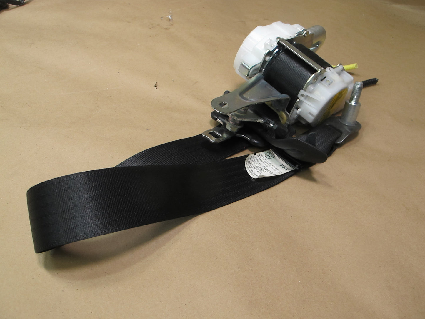 10-15 LEXUS IS250 IS350 CONVERTIBLE FRONT RIGHT & LEFT SIDE SEATBELT RETRACTOR SET OEM