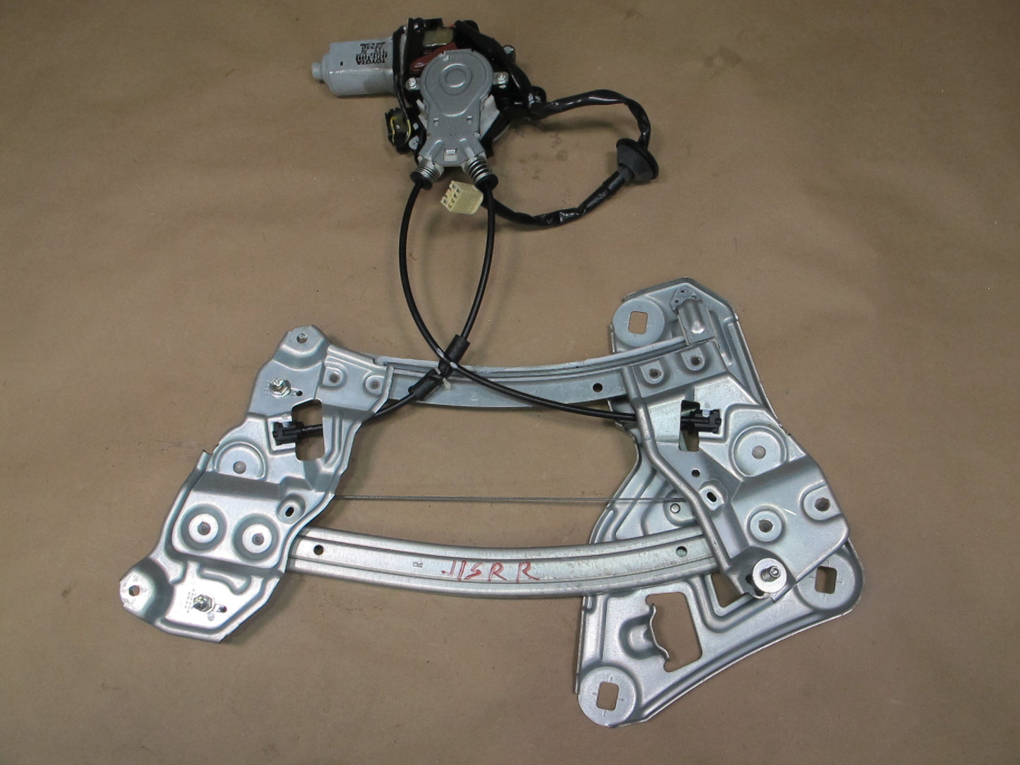 10-15 Lexus IS250 IS350 Convertible Rear Right Window Regulator w Motor OEM