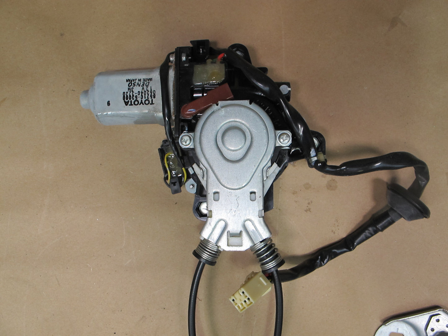 10-15 Lexus IS250 IS350 Convertible Rear Right Window Regulator w Motor OEM