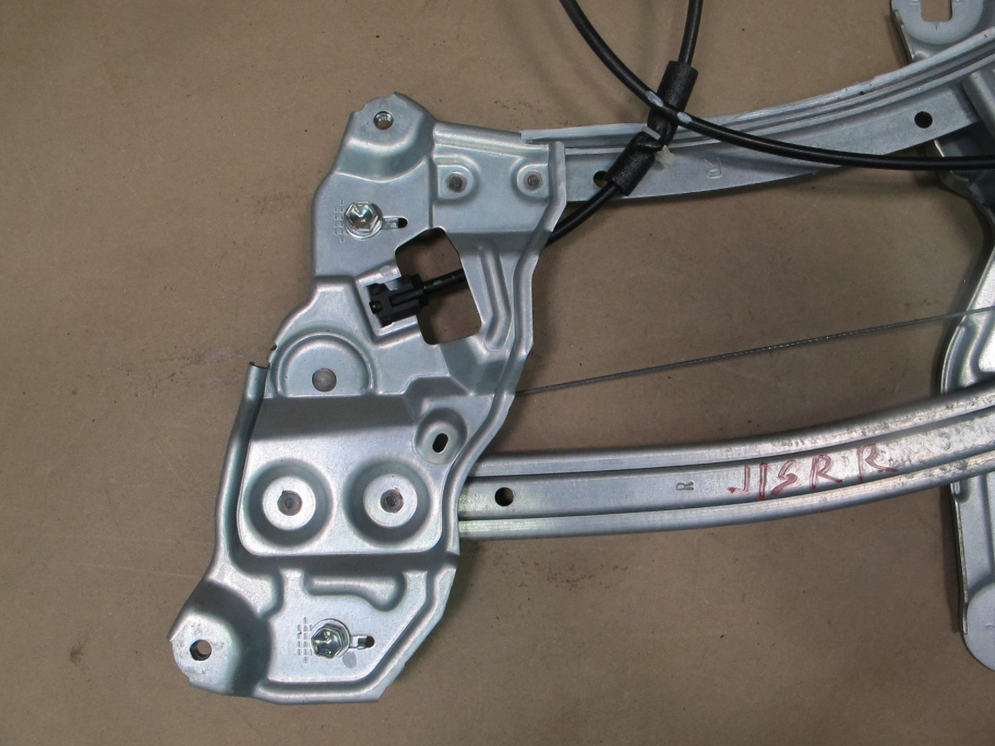 10-15 Lexus IS250 IS350 Convertible Rear Right Window Regulator w Motor OEM