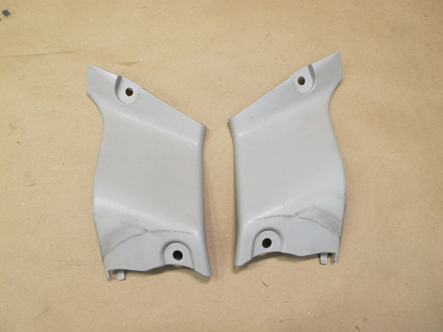 10-15 Lexus IS350 Convertible Rear Right & Left Roof Rail Trim Panel Set OEM