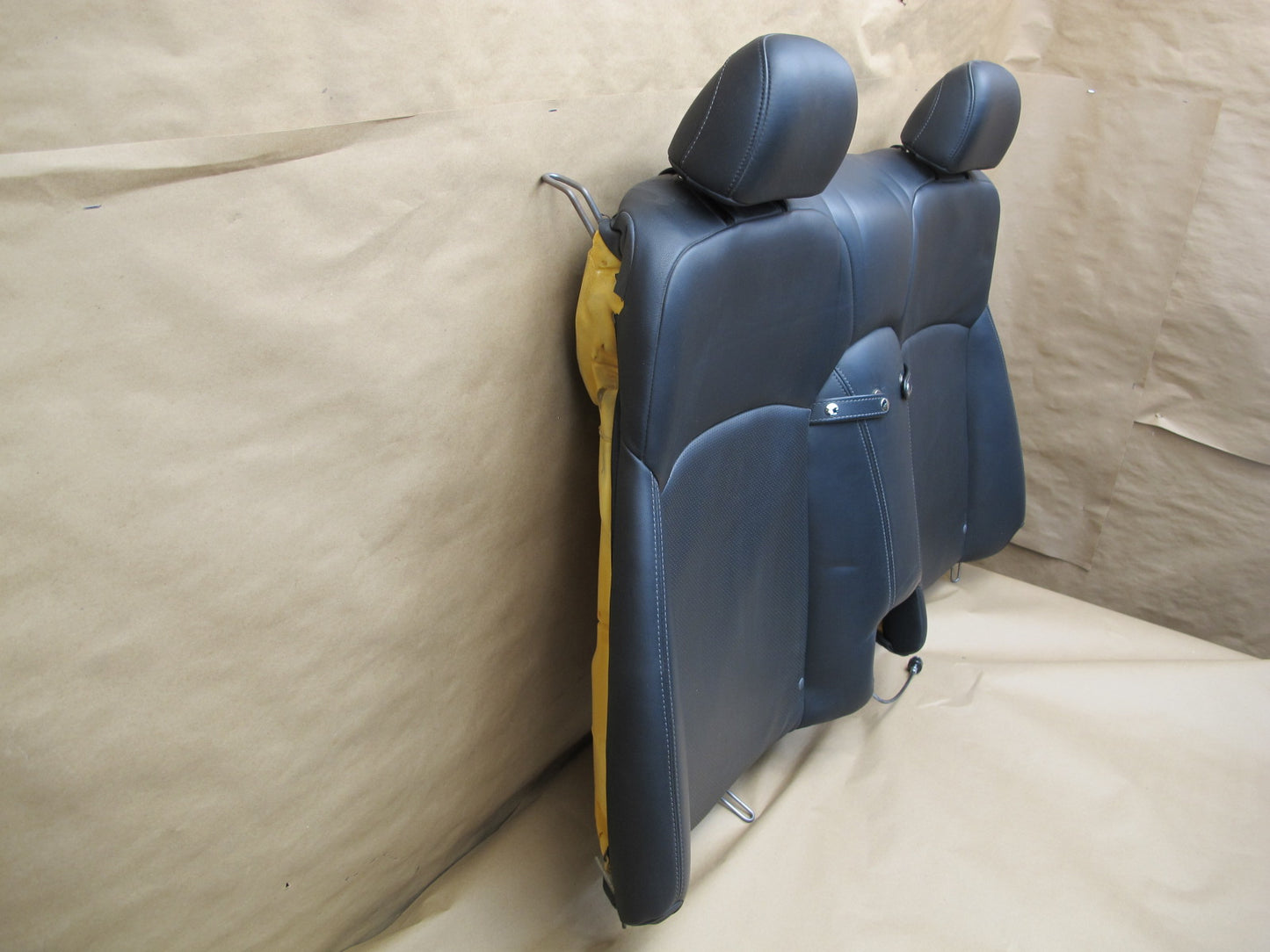10-11 Lexus IS250 IS350 Convertible Front Rear Leather Vent Seat Black Set OEM