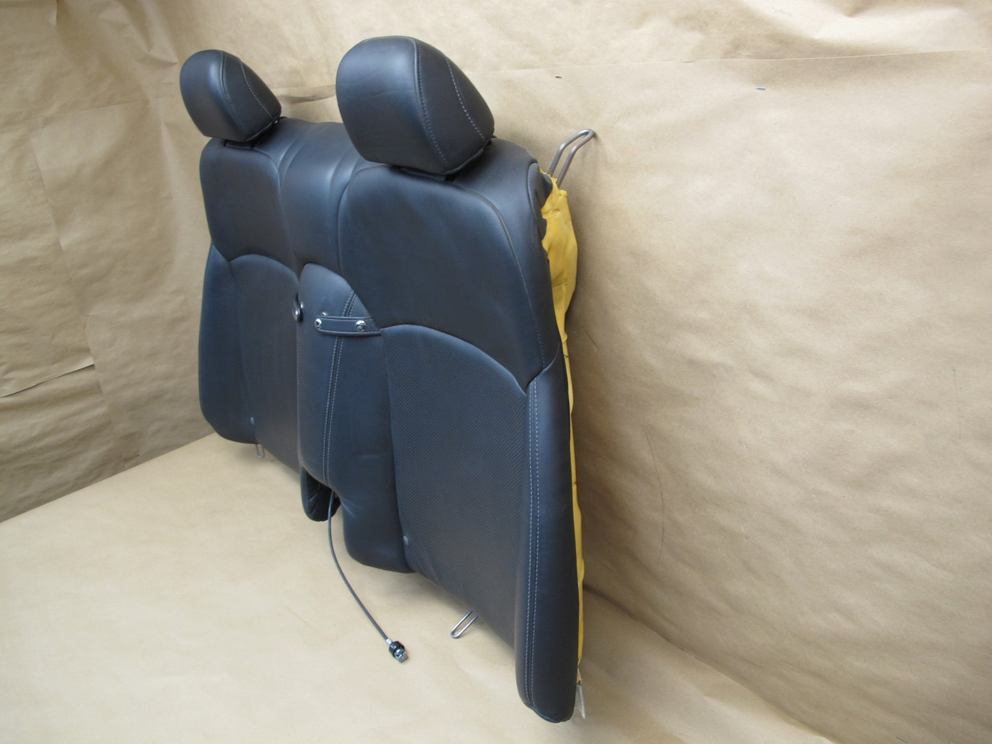 10-11 Lexus IS250 IS350 Convertible Front Rear Leather Vent Seat Black Set OEM