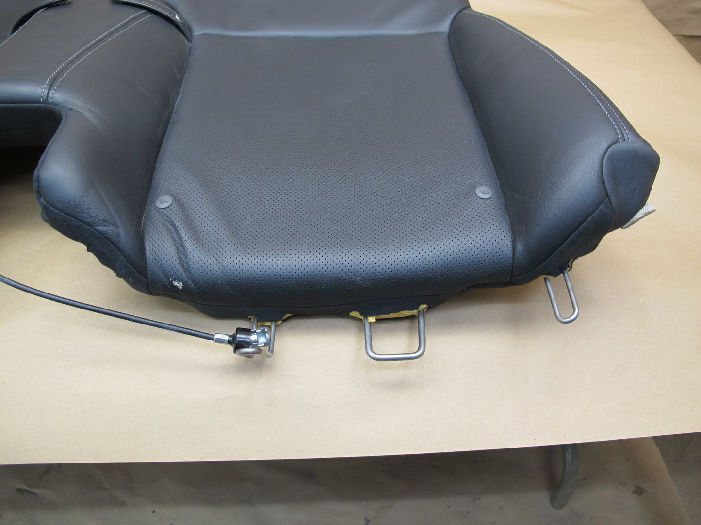 10-11 Lexus IS250 IS350 Convertible Front Rear Leather Vent Seat Black Set OEM
