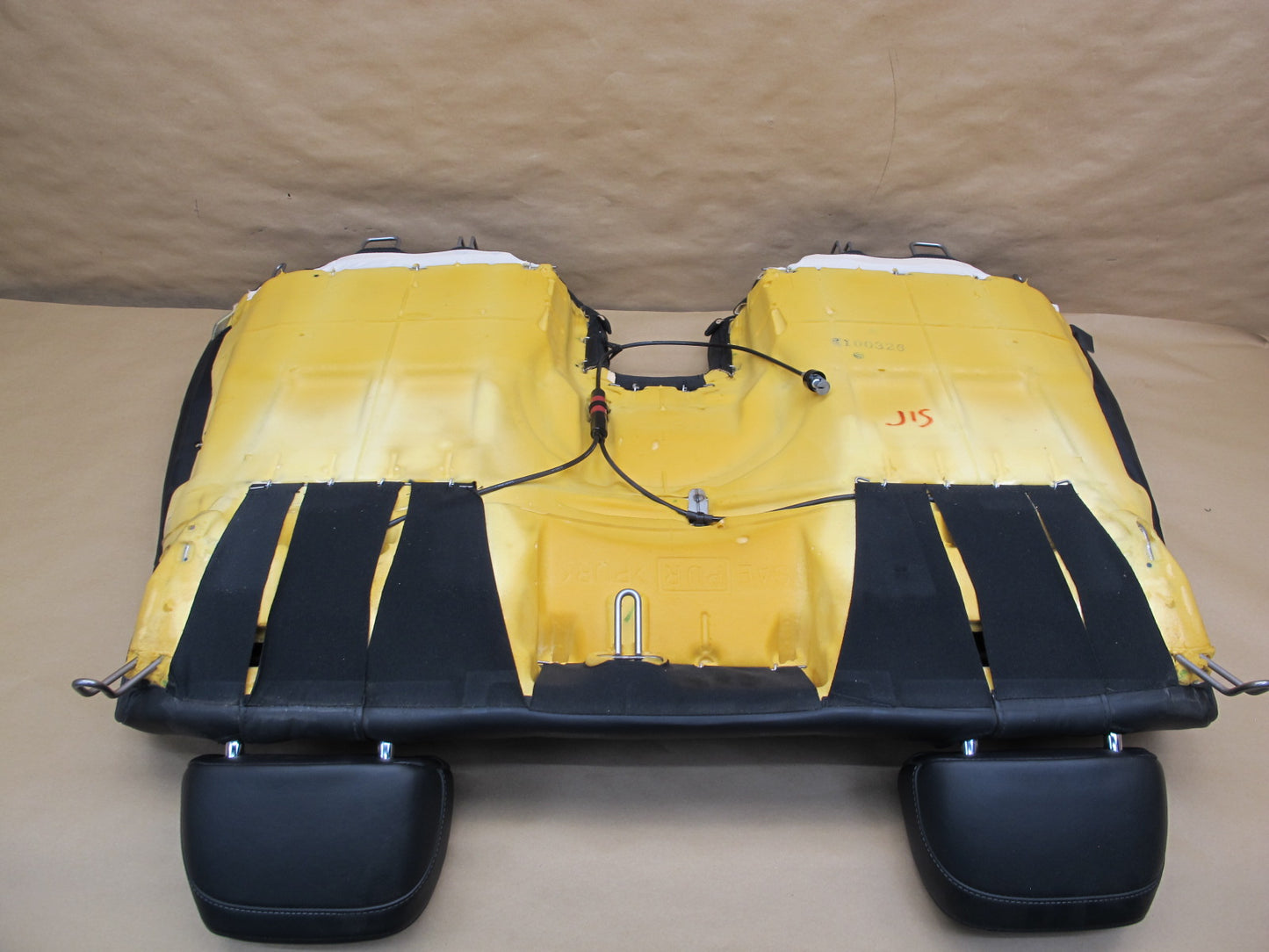10-11 Lexus IS250 IS350 Convertible Front Rear Leather Vent Seat Black Set OEM